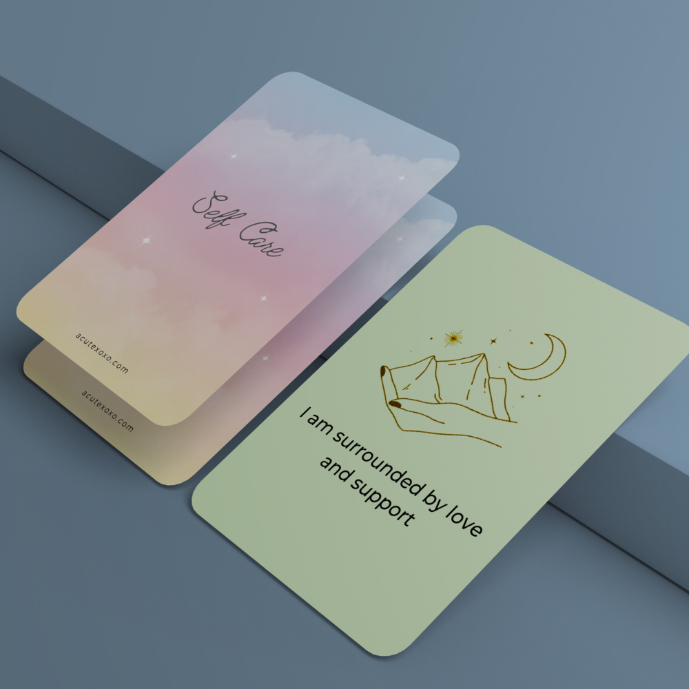 Self Care - Positive Affirmation Cards