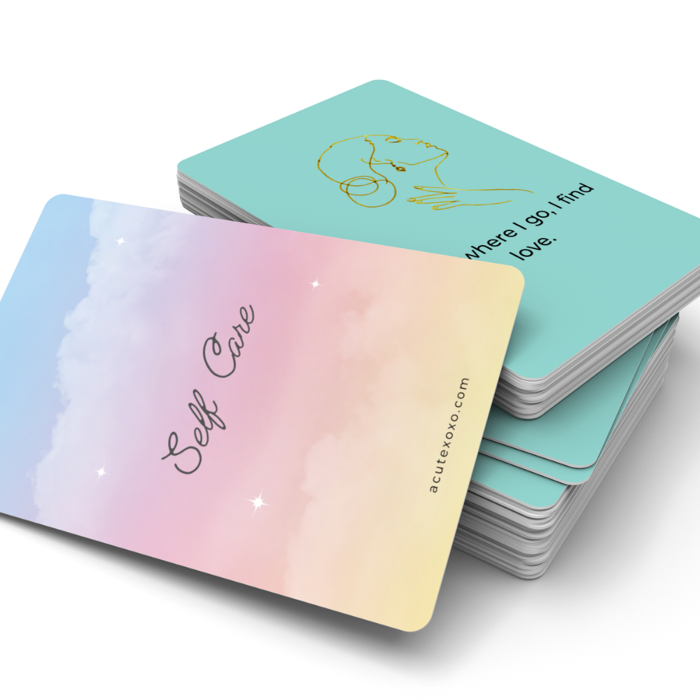 Calm Club | Affirmation Cards & Guide | Oracle Cards & Tarot Deck for  Mental Health | Self Care Gifts for Women | Gratitude Journal Alternative 